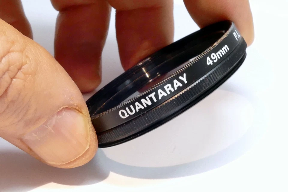 Quantaray Polar 49mm Filter PL Linear Polarizer vintage - Image 2 of 4