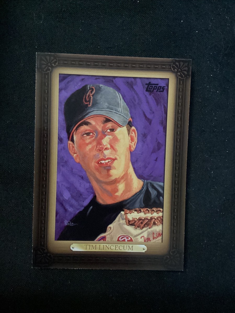 2008 Topps Dick Perez #WMDP5 Tim Lincecum San Francisco Giants