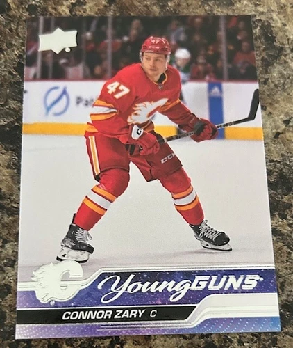 2023-24 Upper Deck Series 2 - Young Guns Connor Zary #496 (RC)