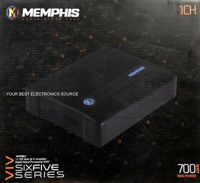 NEW Memphis Audio VIV700.1 SixFive Series 1-Channel Car Mono Amplifier 
