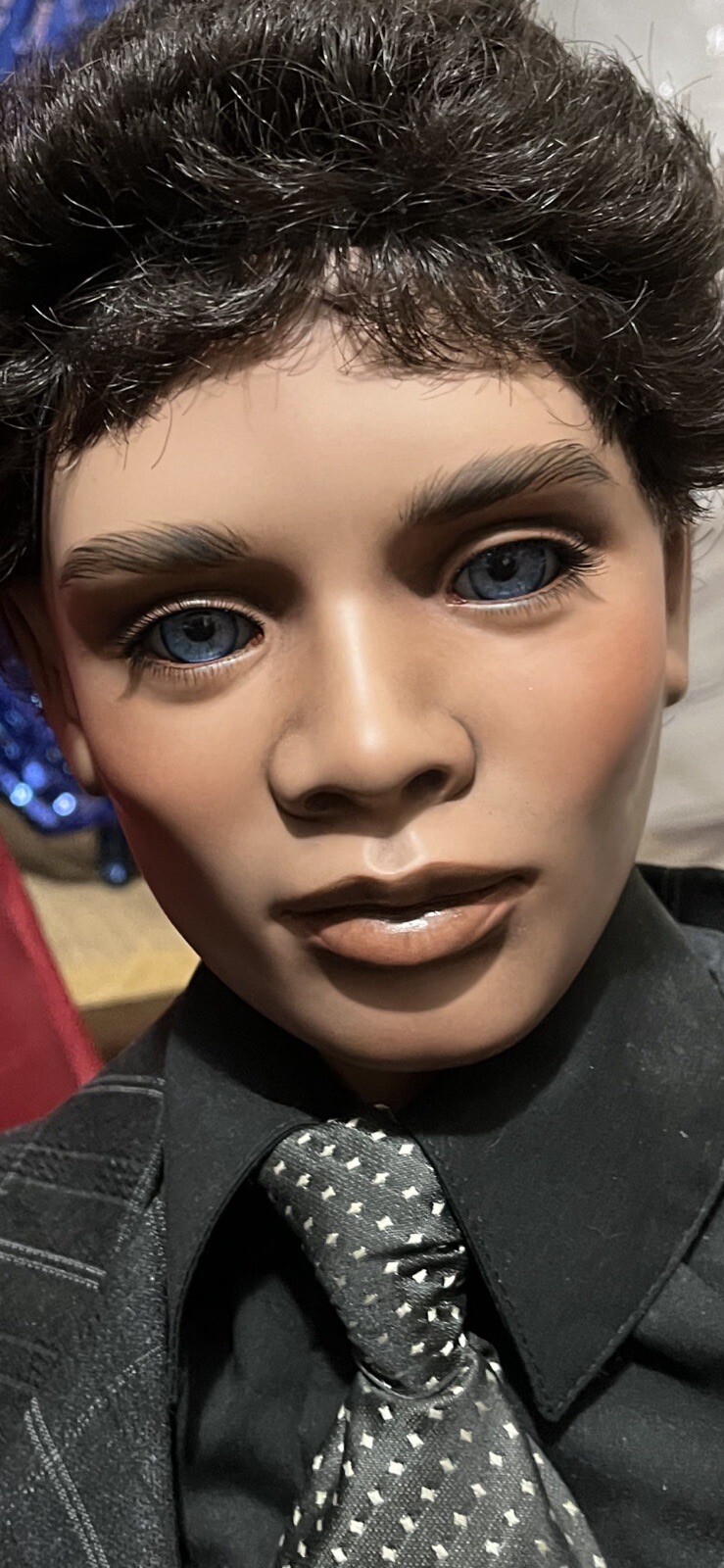 RUSTIE TYPE MANNEQUIN DOLL LIFE SIZE 44” Realistic Male / Boy AFRICAN