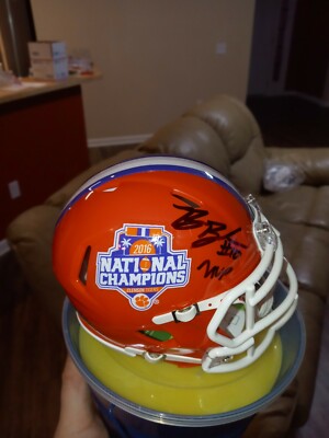 Ben Boulware Clemson Tigers Signed 2016 National Championship
