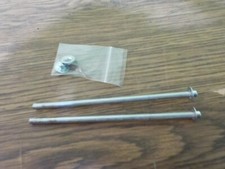 new tonka ford pickup truck set of 2 new 5inch long axles 4 new nuts for parts