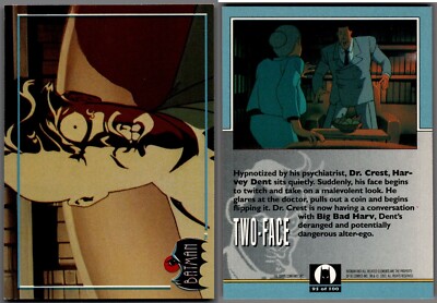 1992 DC, Batman the Animated Series, #95/100 Two-Face