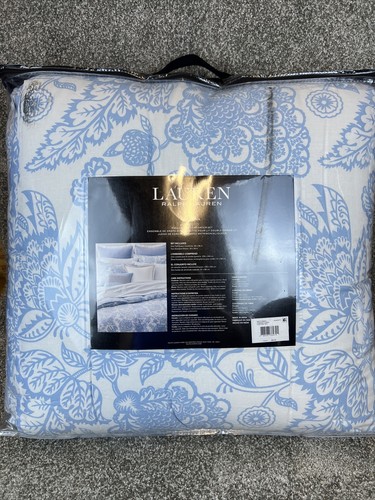 Ralph Lauren Joanna 5P Full Queen comforter Shams Euros Set - Picture 5 of 8