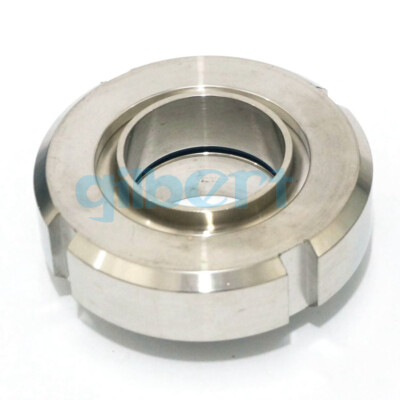 Welding DN32 304 Stainless Steel Sanitary DIN Weld On Socket Union Joint Set #F7