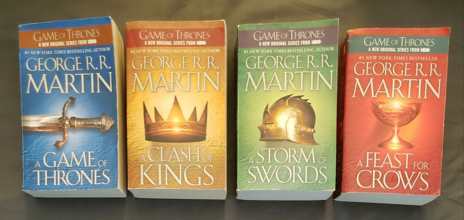 Game of Thrones Books 1-4 Paperbacks Good Condition-image
