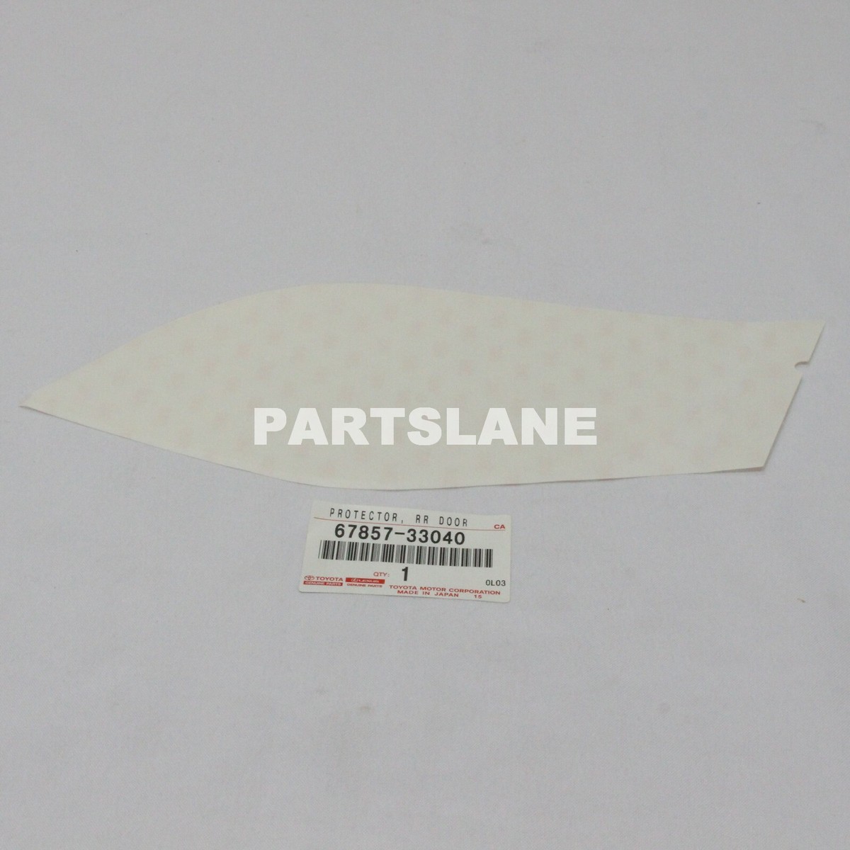 n.f様 67857-33040 Toyota OEM Genuine PROTECTOR, REAR DOOR PANEL, RH | eBay