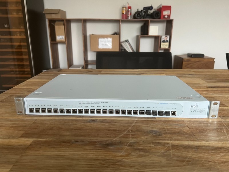 3Com 3C17210 24-Port 100BASE-FX Switch | Layer 4 | Managed