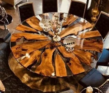 Round Resin Coffee Table top for office/home
