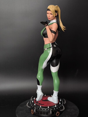 Painted Sonya Blade Statue 1/4 Sexy Figure