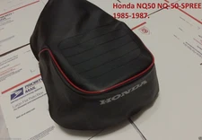 fits 1984-1987 Honda NQ50 NQ 50 SPREE BRAND NEW Black SEAT COVER HIGH QUALITY