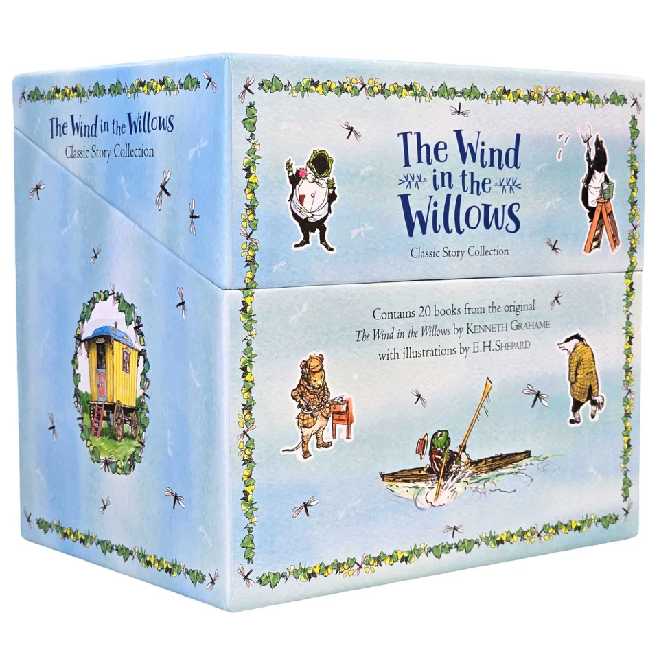 The Wind In the Willows Classic Story By Kenneth Grahame: 20 Books Box Set - HB - Image 2 of 3