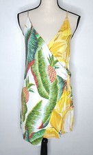NWT Farm Rio Azalea Forrest Mini Wrap Dress Women's Size Small Tropical