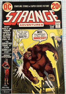 Strange Adventures #239 VF+/NM- Nick Cardy Cover 1972 DC Comics
