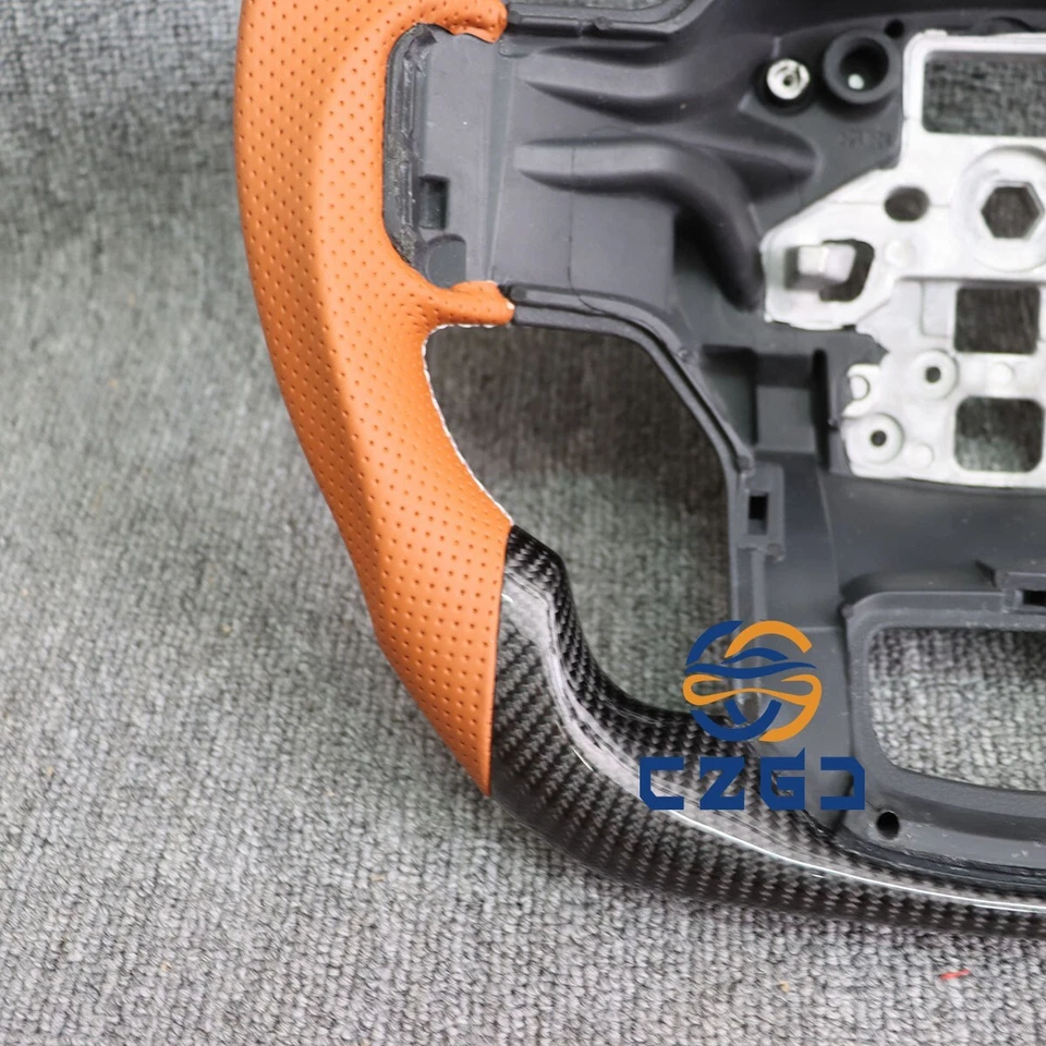 Genuine Carbon Fiber Steering Wheel Replacement for Ford F-150 Trucks 21+ - Image 4 of 4