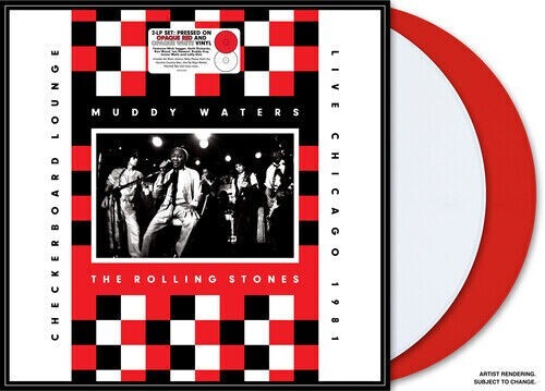 Rouge/Blanc Live At The Checkerboard Lounge Vinyle Opaque Et Opaque - Image 2