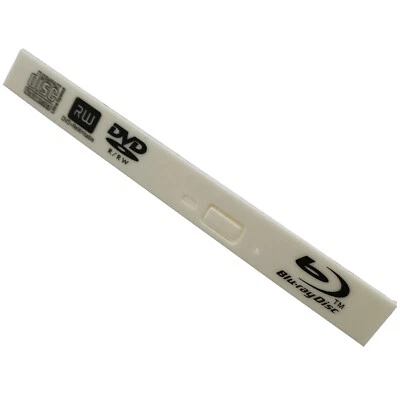 12.7mm Optical Drive Front Bezel for Blu-ray BD DVD SATA Internal Burner White