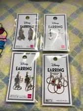 Japan DAISO Disney PIERCE earrings Fashion accessories 4 design -US  Seller