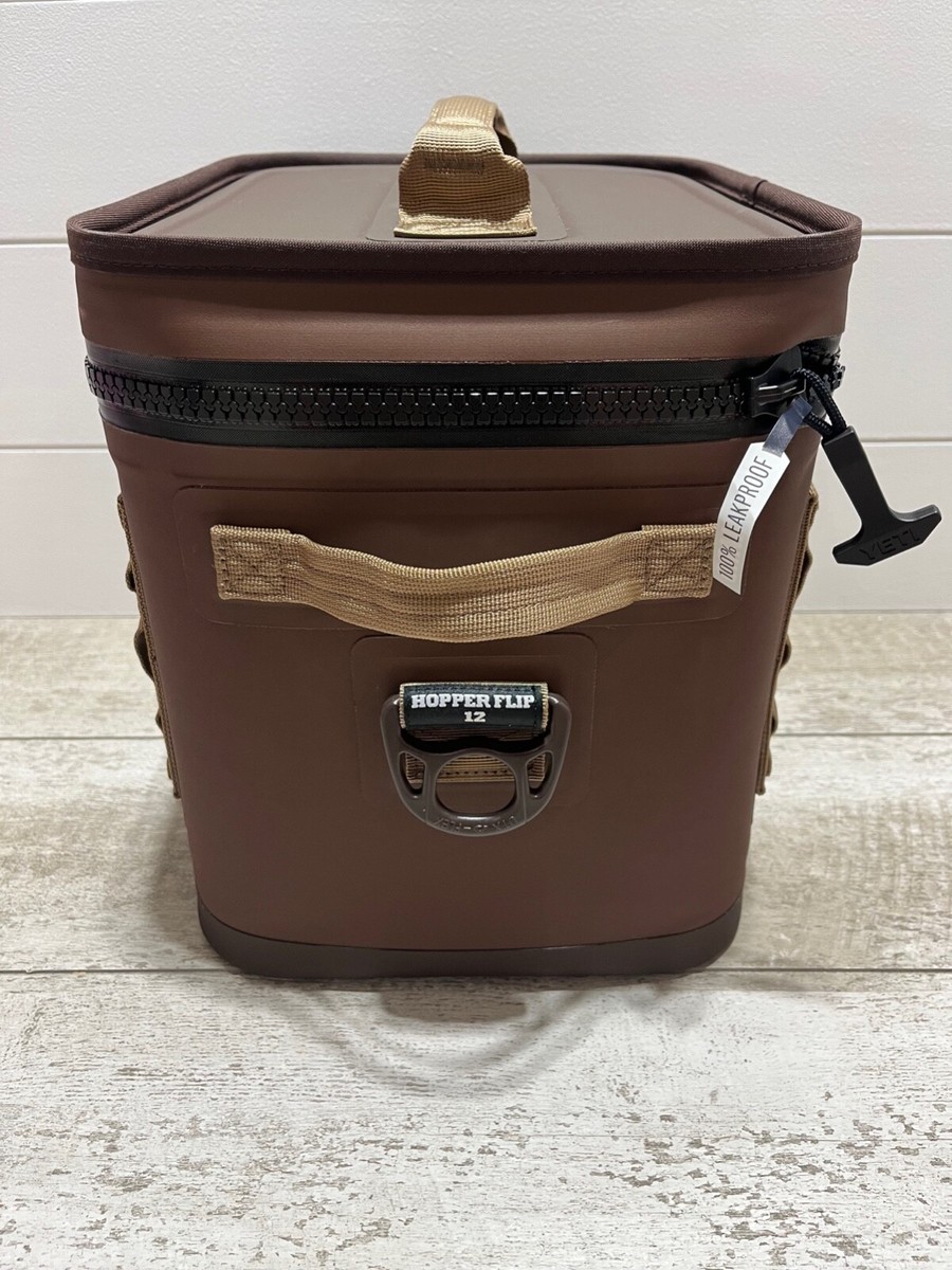 YETI Hopper Flip 12 Soft Cooler LTD ED WETLANDS BROWN+Custom