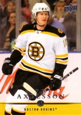 #264 P.J. Axelsson - Boston Bruins - 2008-09 Upper Deck Hockey