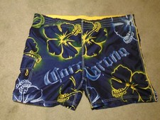 Corona Extra Men's board surf trunks Tie waist Medium