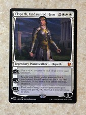 MTG NM Elspeth Undaunted Hero [Theros Beyond Death / The List]