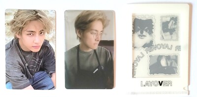 BTS V LAYOVER WEVERSE POB -EARLY BIRD -PHOTOCARD -STANDEE (SELECT