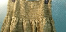 Women's L Shirred Waist Skirt - NWT
