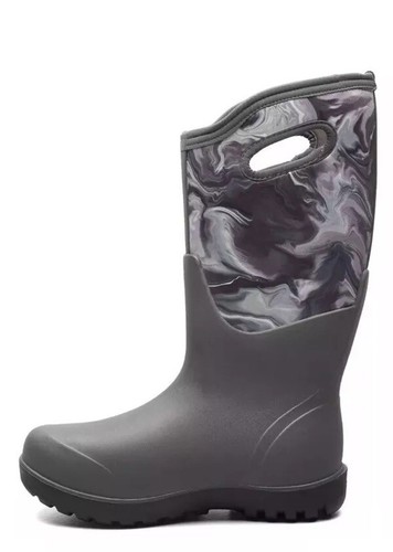 BOGS Neo Oil Twist Women's Boot - Grey/Multi Size 11 With Box - Picture 2 of 6