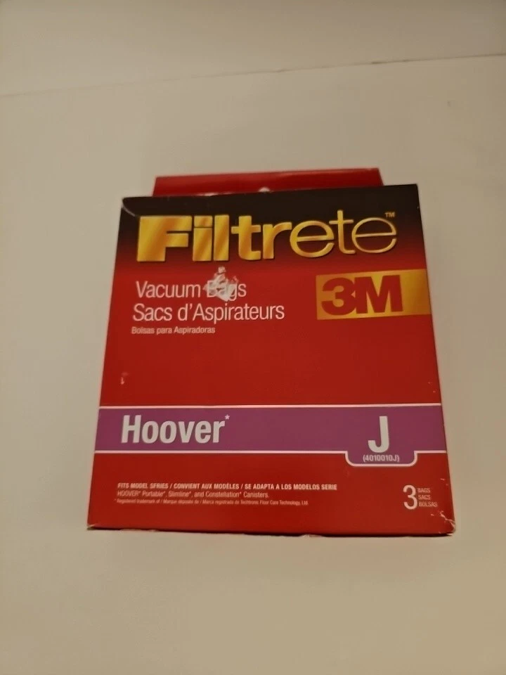 2 Packs 3M Filtrete Eureka MM Micro Allergen Vacuum Bags  Hoover J Bags  6 Bags  - Image 2 of 4