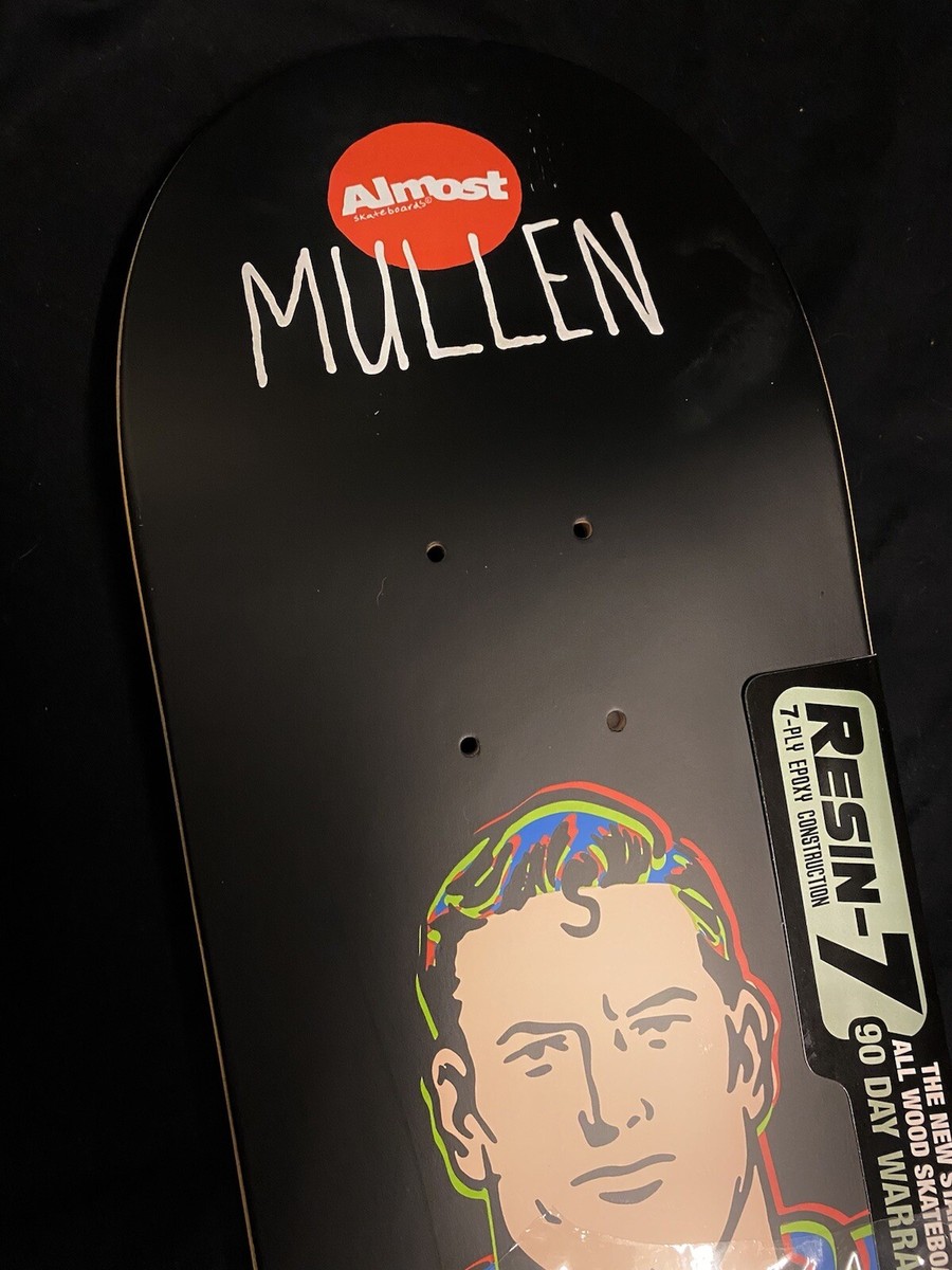 スケボー　Almost Mullen オルモストスケートボード スーパーマン RARE Rodney Mullen Superman Almost DC Comics Skateboard Deck