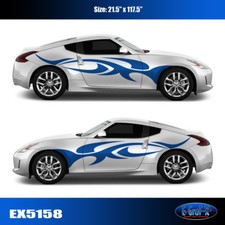 5158 Abstract Vinyl Graphics Body Decals Car Truck Sticker High Quality Egraf-x 5158 Abstract Vinyl Graphics Body Decals Car Truck Sticker High Quality Egraf-x
