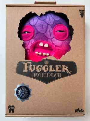 Fuggler Cod Father Chaos Crew #152 Soft Toy Plush Funny Ugly Monsters