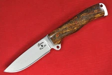 2010 Busse Custom Boss Street .22" Satin INFI, Full Blue/Brown Curly Oak Handle