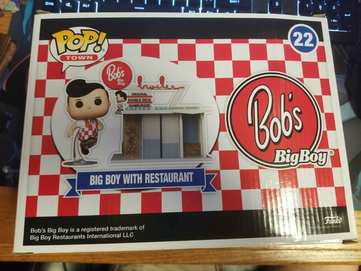 FUNKO POP! ビッグボーイ　BIG BOY レストラン Amazon.com: Funko Pop! Ad Icons: Bob's Big Boy - Bob (New