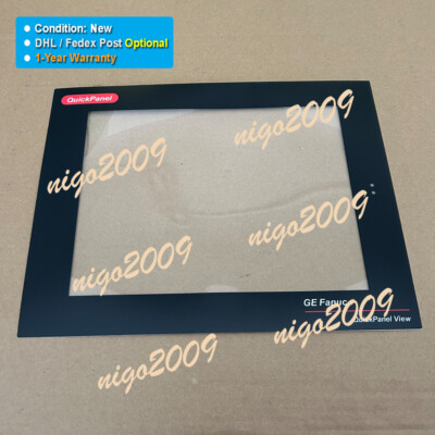 Fit GE QuickPanel View IC754VSI12MTD-BA ES1201 Film Overlay 1-Year Warranty *