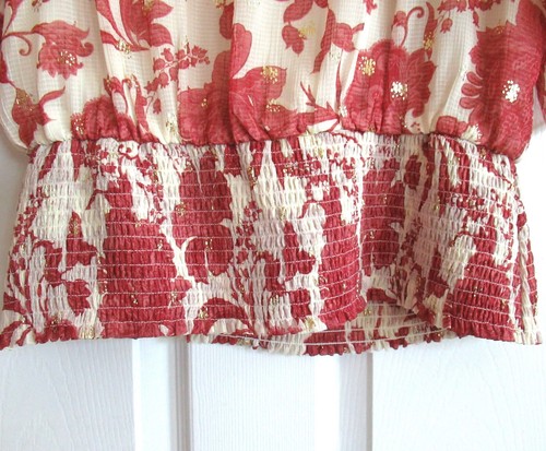 NWT Vince Camuto Floral Peasant Blouse Sz S Cottage Core Summer - 第 3/6 張圖片