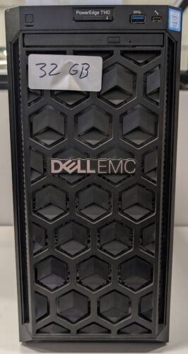 Dell PowerEdge T140 Intel E-2124 @ 3,30GHz, 32GB Ram, OHNE HDD's, OHNE OS