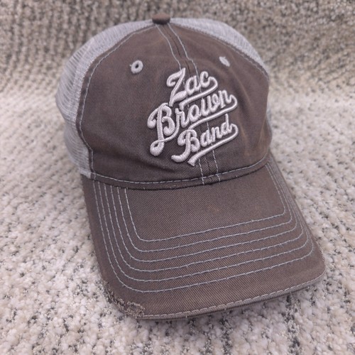 Zac Brown Band Hat Trucker Cap Snapback Logo Collective Script ...