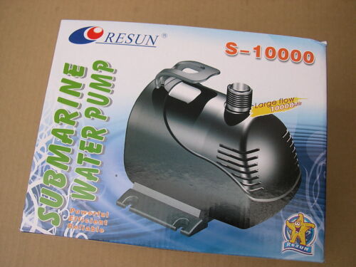 Resun S 10000 pompa sommersa pompa filtro stagno pompa filtro pompa filtro pompa di flusso - Foto 1 di 1