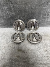 4x Silver Acura Wheel Center Caps 69mm Hub Covers RDX MDX TL TSX ZDX ILX RL RLX