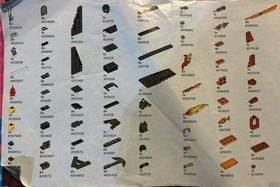 LEGO NINJAGO: Sky Shark (70601) incomplete No Minifigures/acc with Manual 