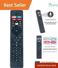 Voice Remote Control Replacement Bluetooth for Philips TV 47-Key Ergonomic
