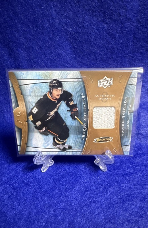 2009-10 Upper Deck Artifacts - Frozen Artifacts Retail Teemu Selanne #FAR-TS 