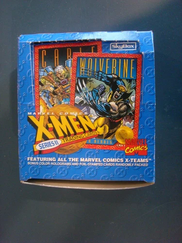 1993 Skybox Marvel Comics X-MEN Series II Trading Cards EMPTY BOX Vintage