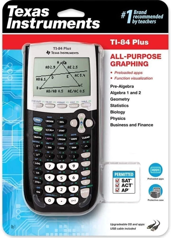 All-Purpose Graphing Calculator, Black - Image 4 of 4