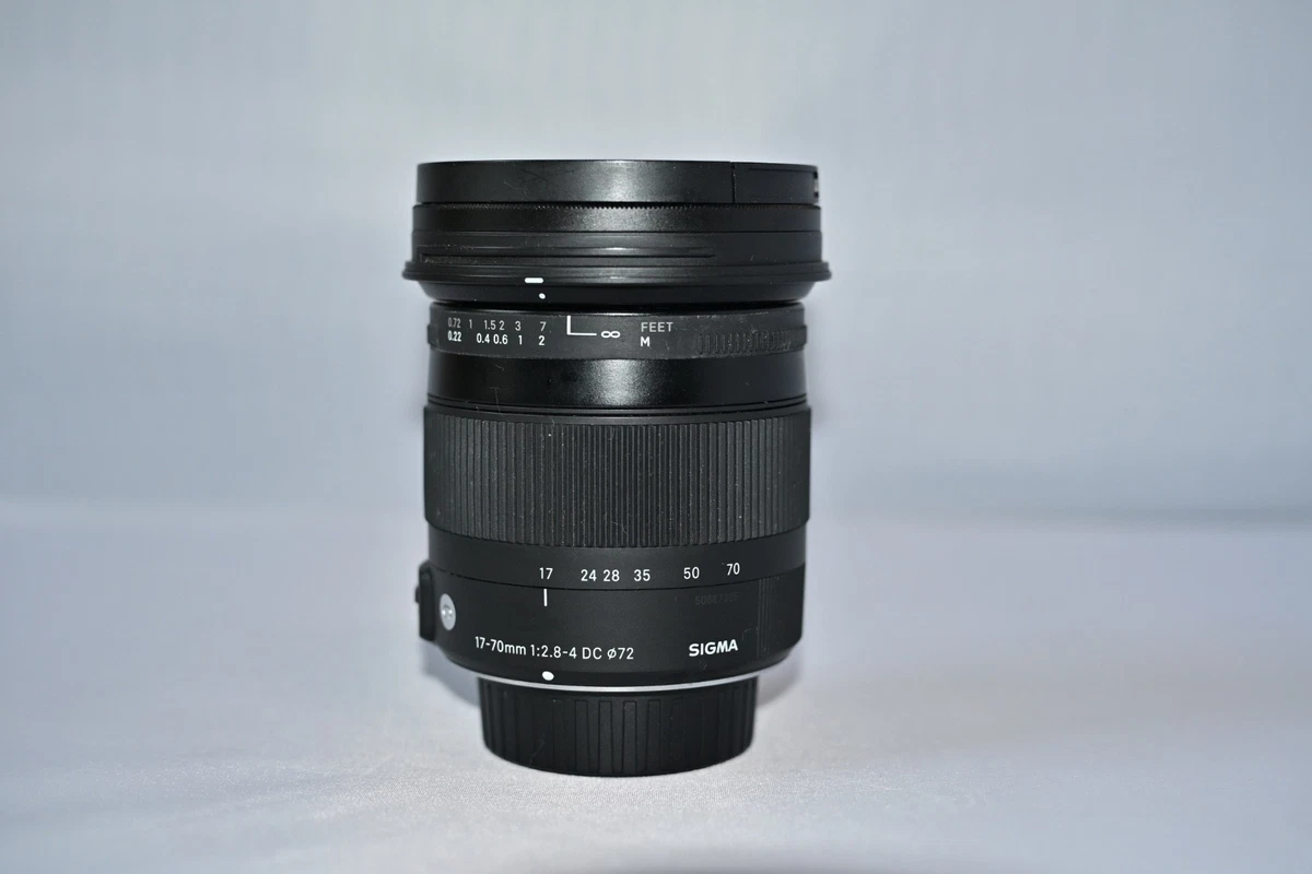 Preços baixos em Lentes de câmera Sigma para Nikon 17-70mm Focal