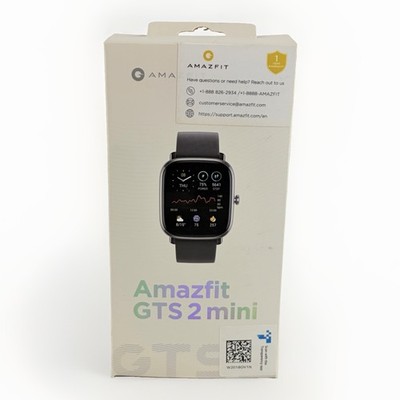 Amazfit GTS 2 mini SmartWatch Midnight Black GPS Activity Tracker Alexa Built In