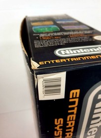 Caja Consola Vac&iacute;a Nintendo Entertainment System NES 1988 Juego de Acci&oacute;n Aut&eacute;ntico